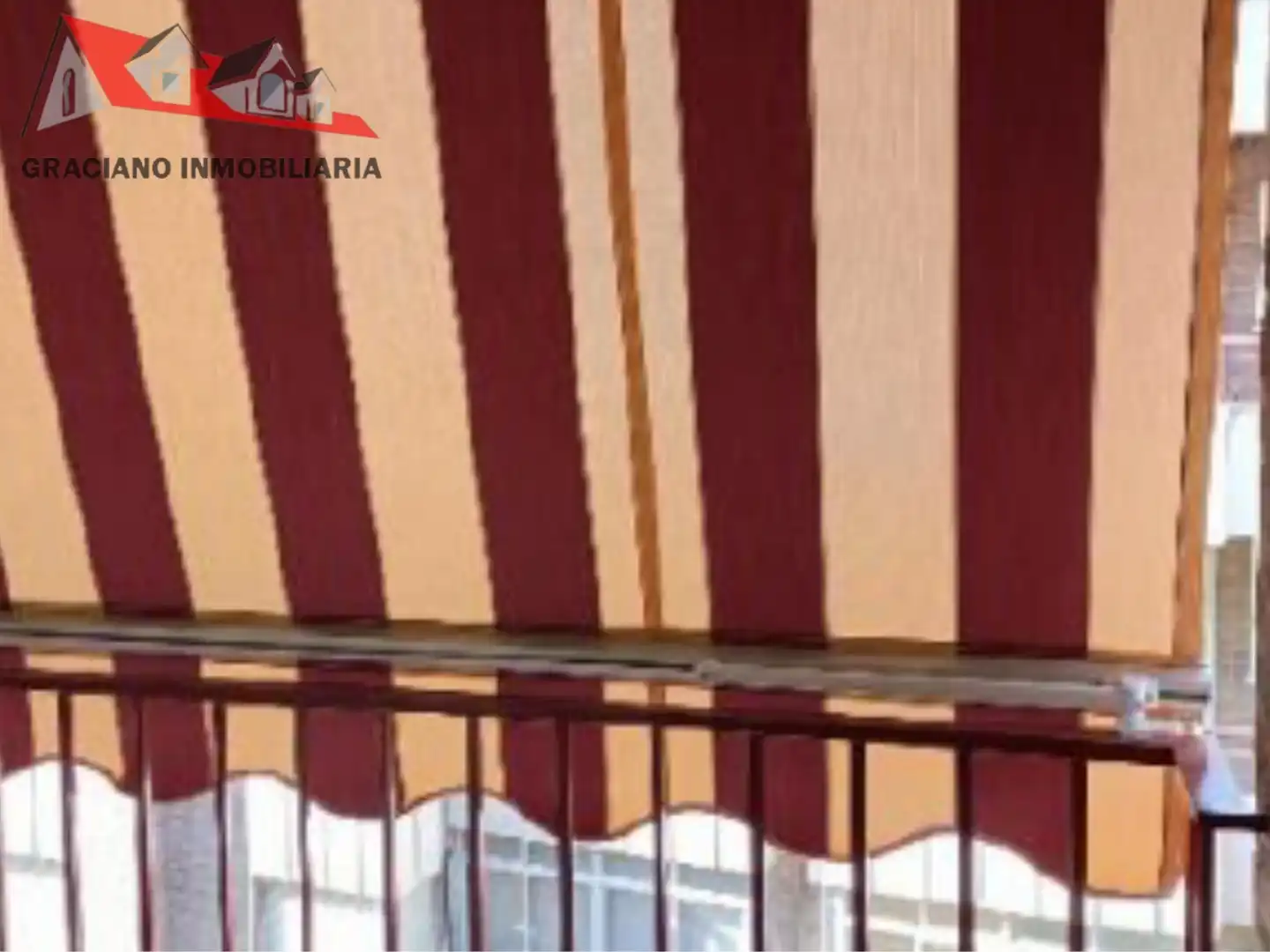 Terraza de Piso de alquiler en Albacete con Calefacción, Terraza y Amueblado