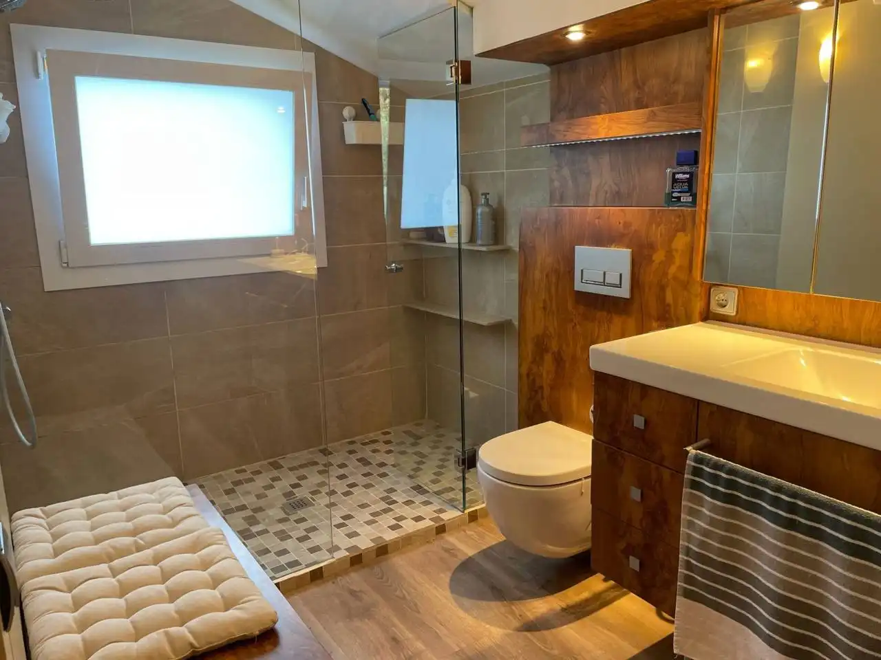 Baño de Casa o chalet en venta en Lliçà d'Amunt con Calefacción, Jardín privado y Terraza
