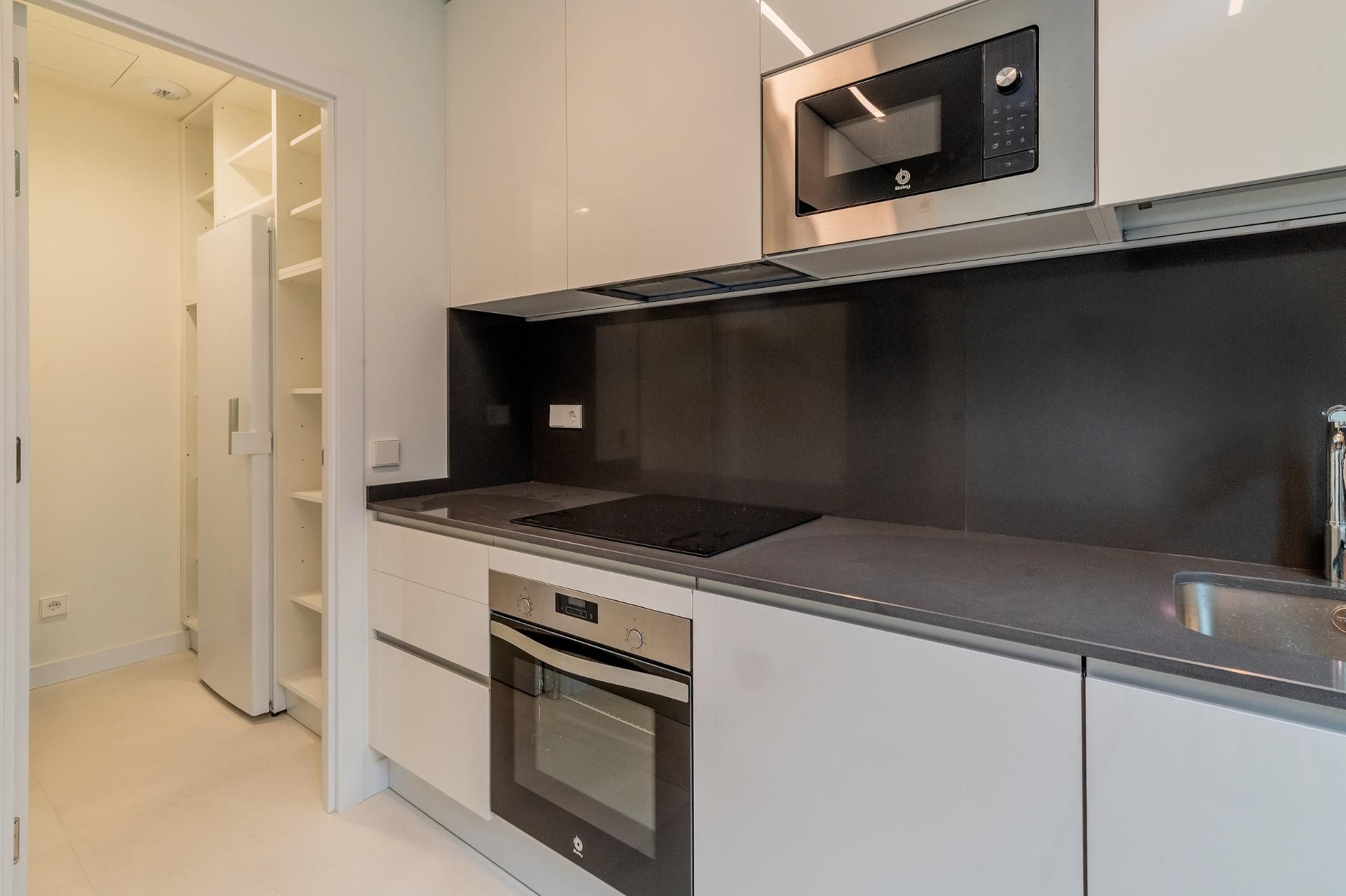 Cocina de Casa o chalet en venta en  Madrid Capital con Aire acondicionado, Calefacción y Jardín privado