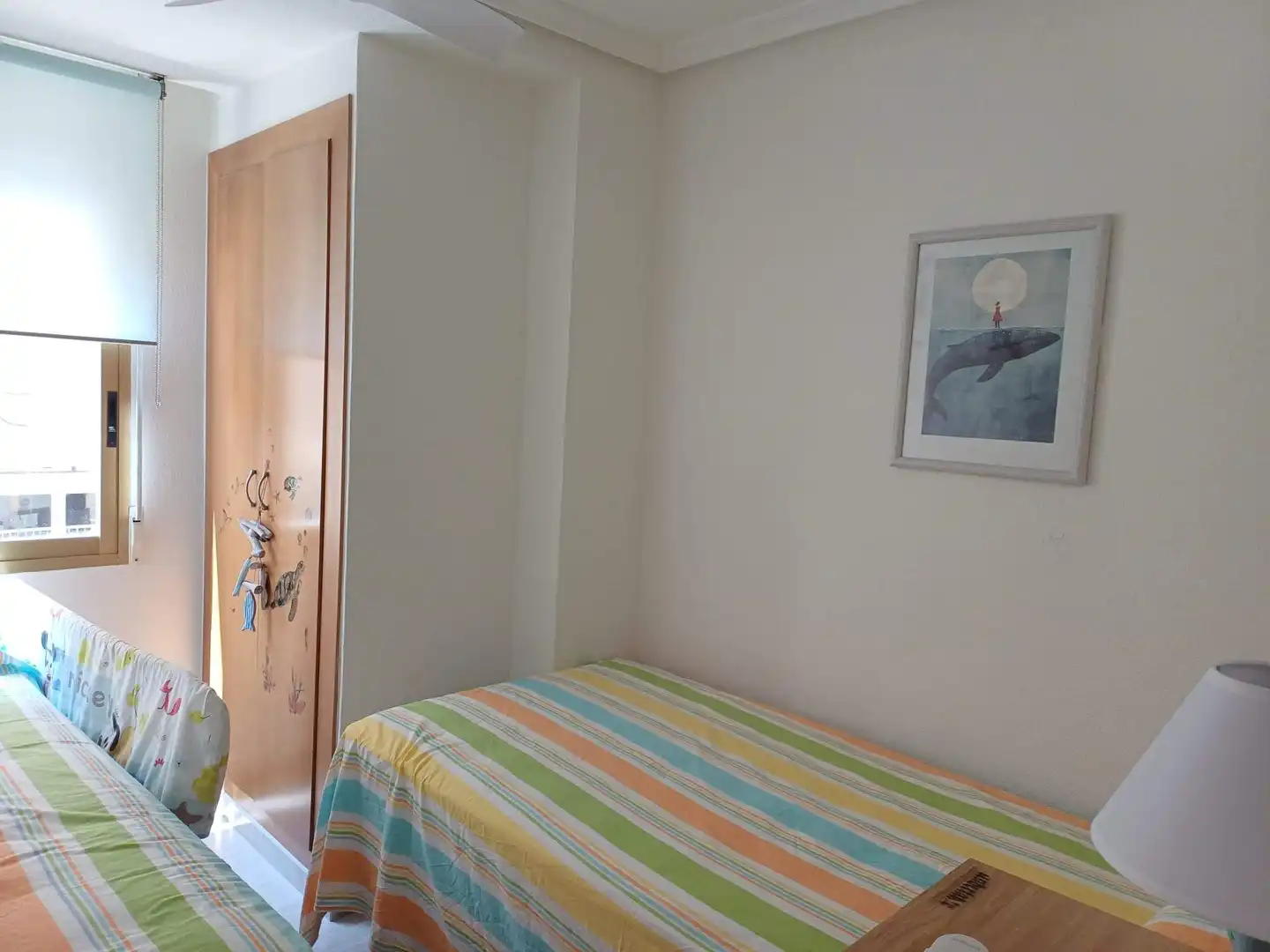 Habitación de Piso de alquiler en Santa Pola con Aire acondicionado, Terraza y Amueblado
