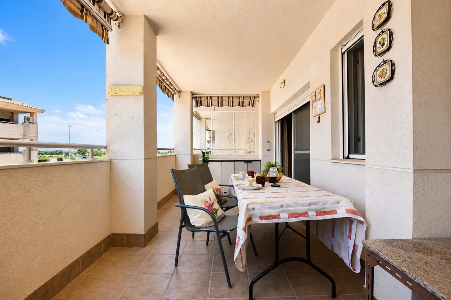 Terrasse von Wohnung zum Verkauf in Puçol mit Heizung, Terrasse und Abstellraum