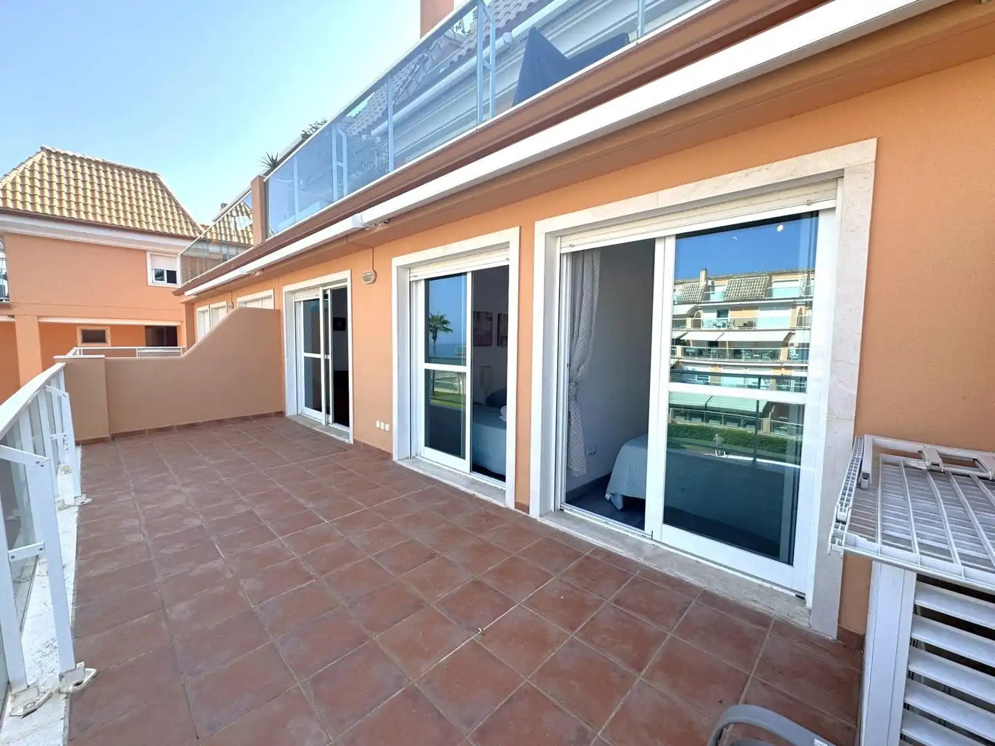 Terrassa de Apartament en venda en Dénia amb Aire condicionat, Jardí privat i Terrassa