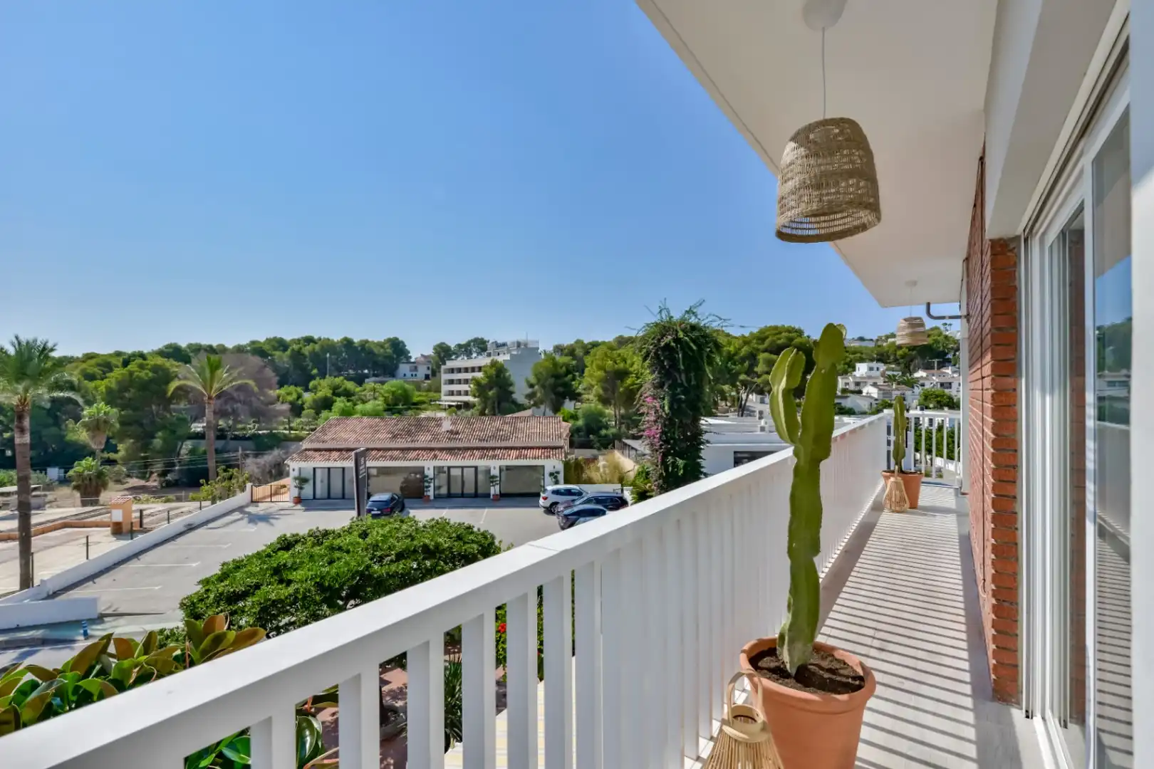 Terrasse von Wohnungen zum Verkauf in Moraira