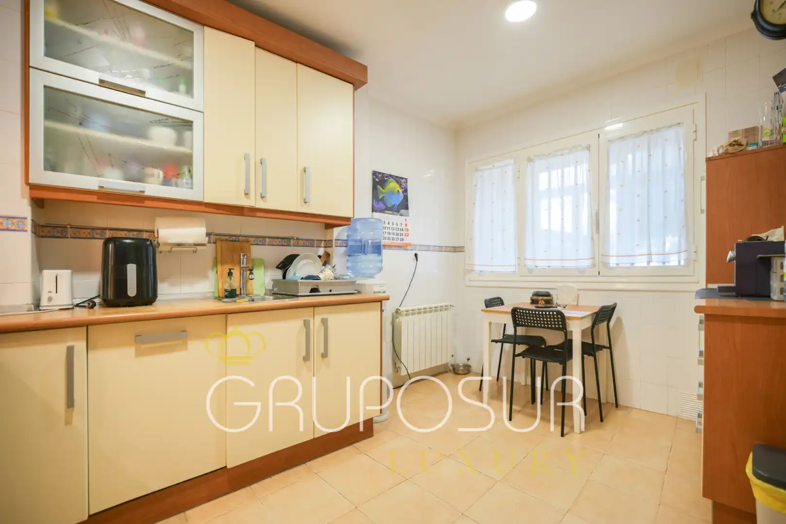 Cocina de Casa adosada en venta en Boecillo con Calefacción, Jardín privado y Parquet