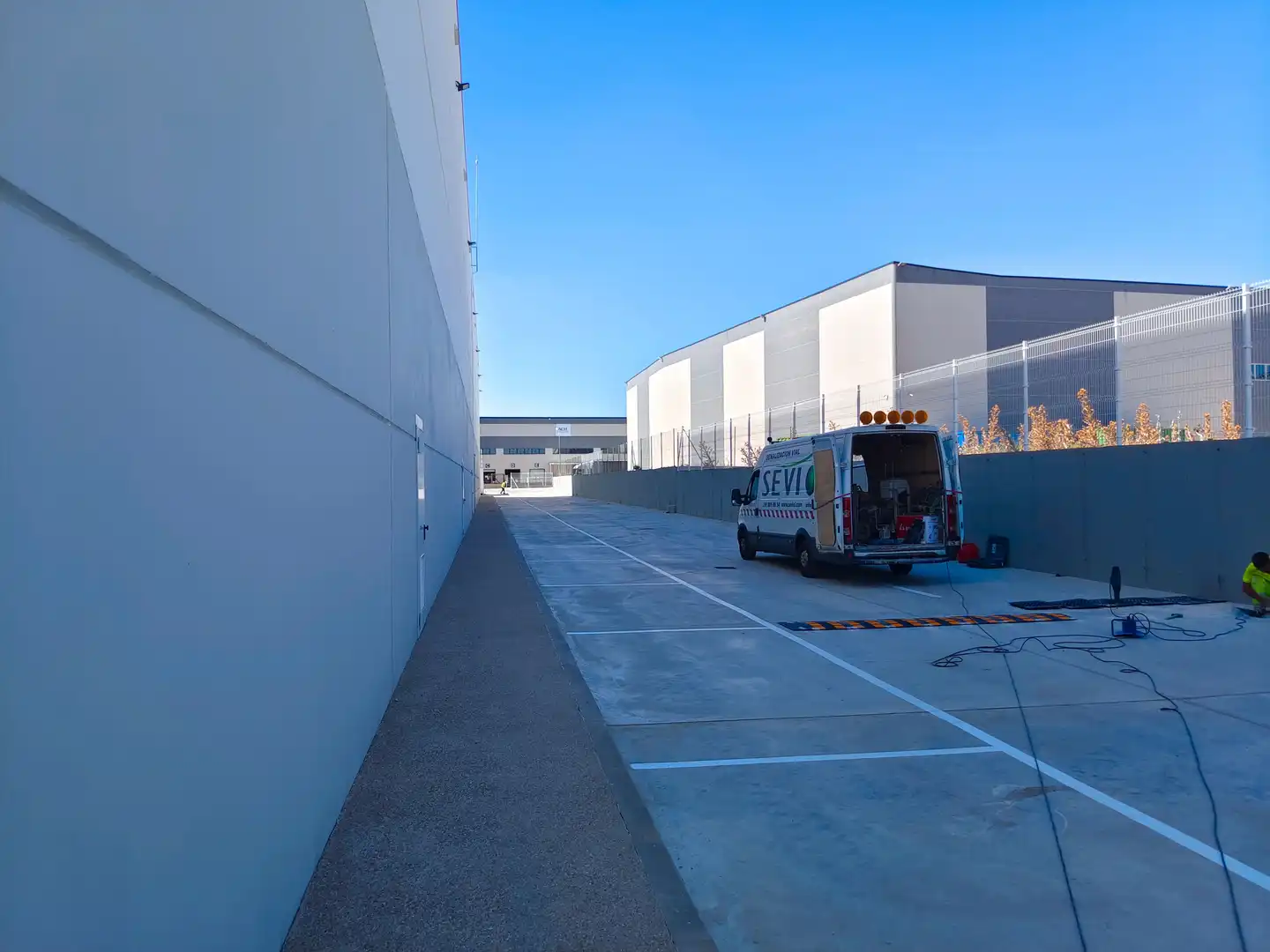 Exterior view of Industrial buildings for rent in Bustares