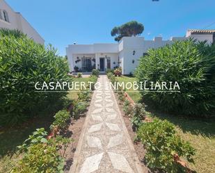 Exterior view of House or chalet to rent in El Puerto de Santa María  with Air Conditioner, Private garden and Storage room