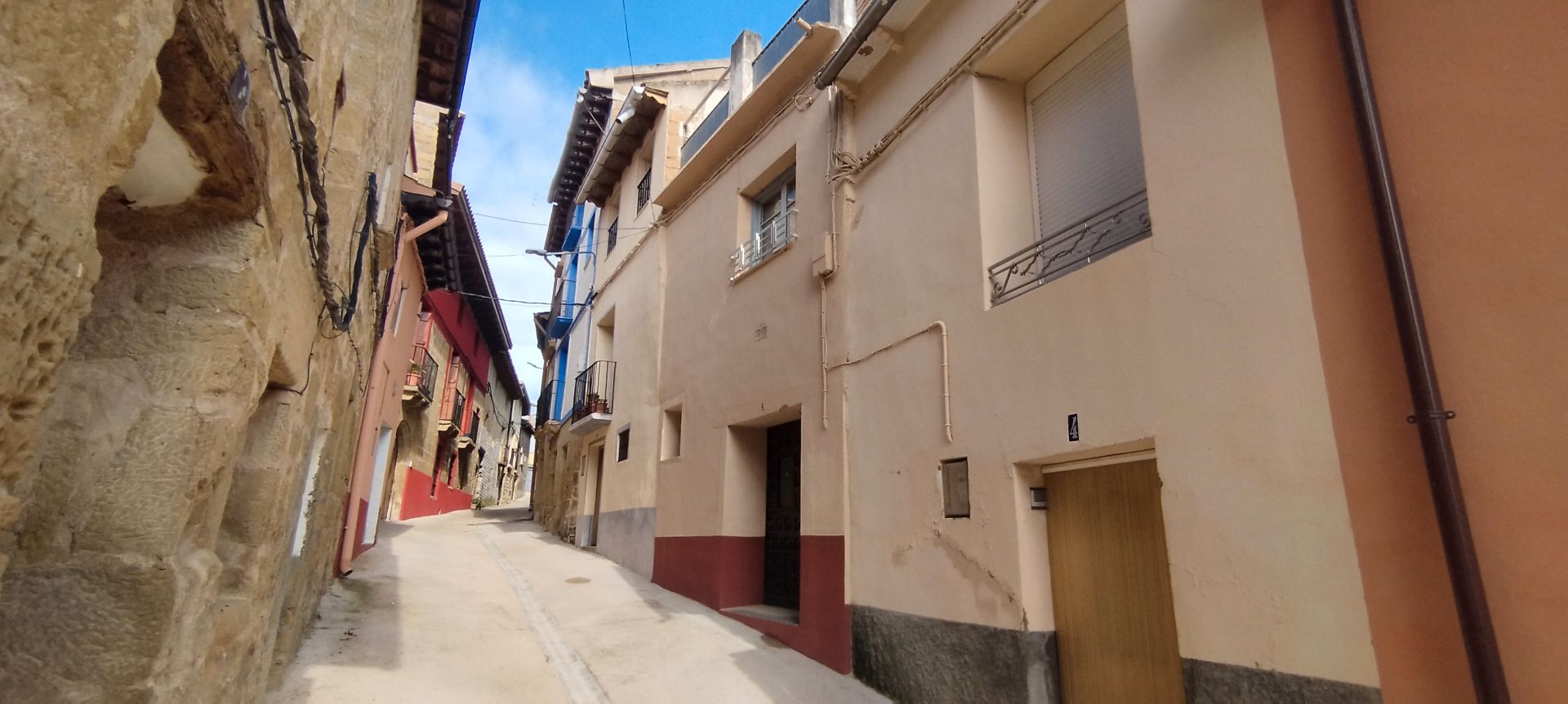 Exterior view of Country house for sale in Biscarrués  with Private garden, Terrace and Storage room