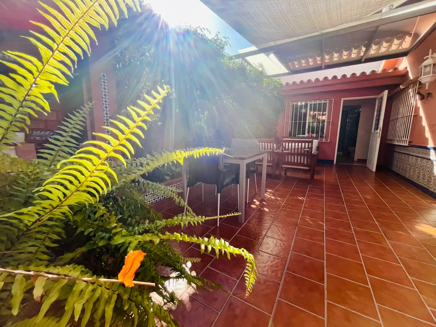 Terraza de Casa o chalet en venta en Fuengirola con Aire acondicionado, Jardín privado y Terraza