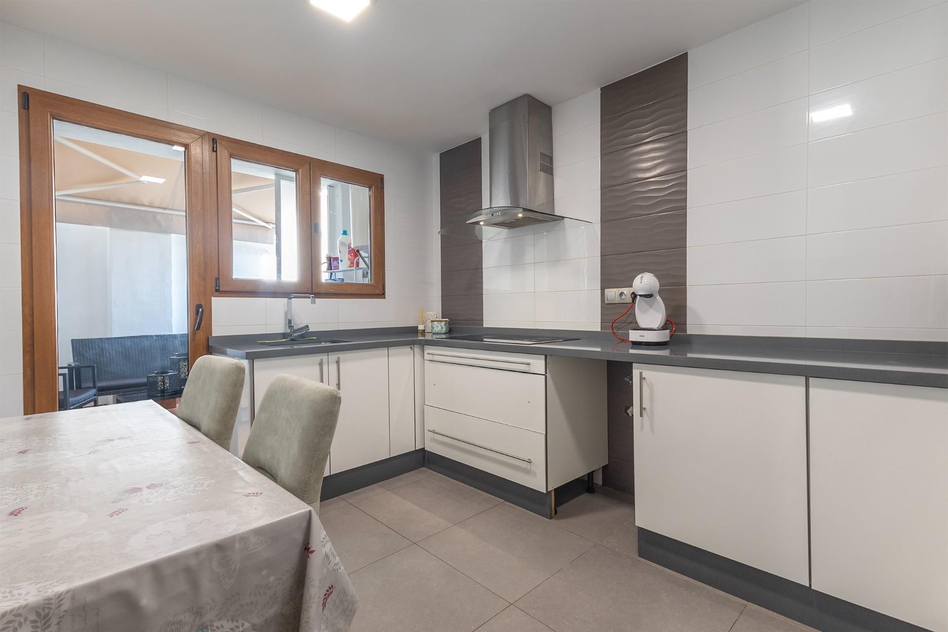Kitchen of Flat for sale in Castalla  with Heating and Terrace