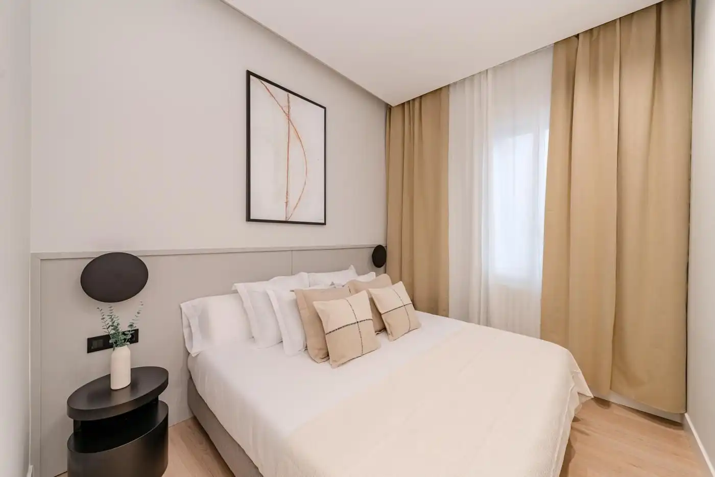 Schlafzimmer von Wohnung zum Verkauf in Madrid mit Klimaanlage und Heizung