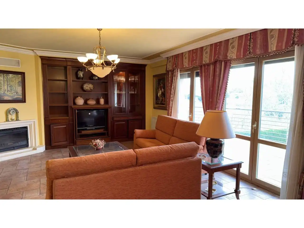 Living room of Houses for sale in Urdiain  with Heating, Private garden and Terrace