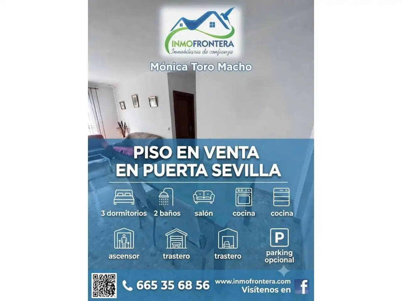 Pis amb terrassa en venda a Morón de la Frontera