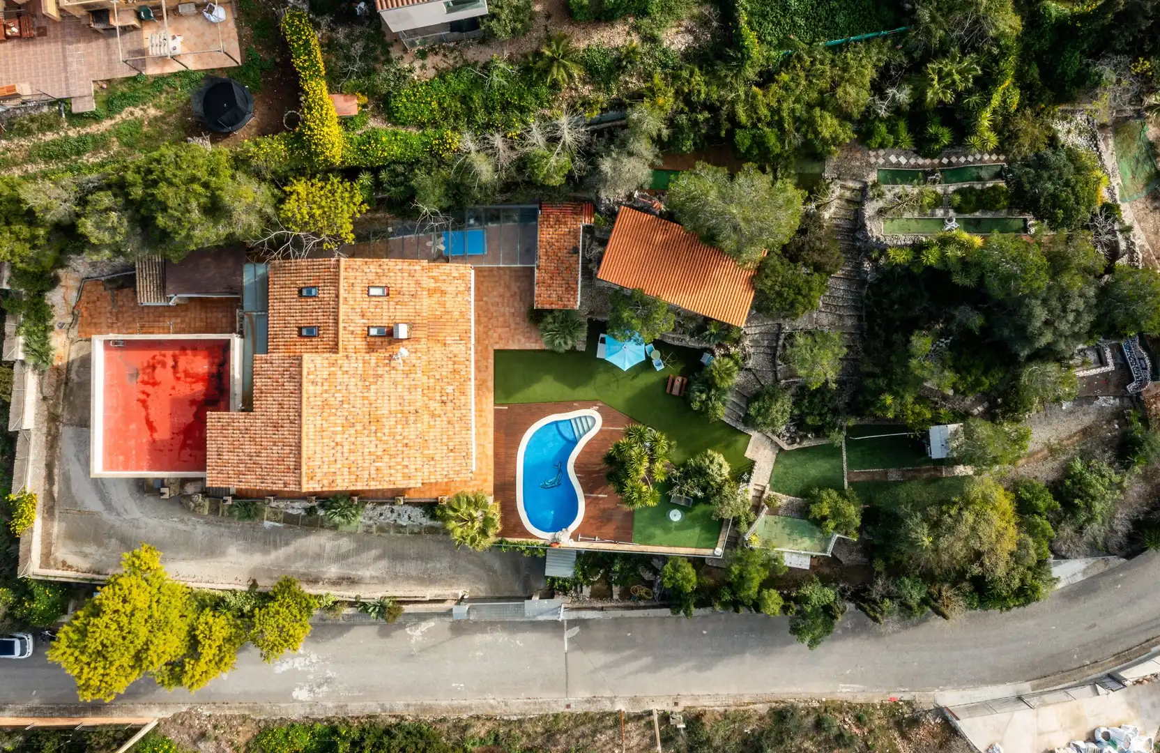 Vista exterior de Casa o xalet de lloguer amb opció a compra en Olivella amb Aire condicionat, Calefacció i Jardí privat