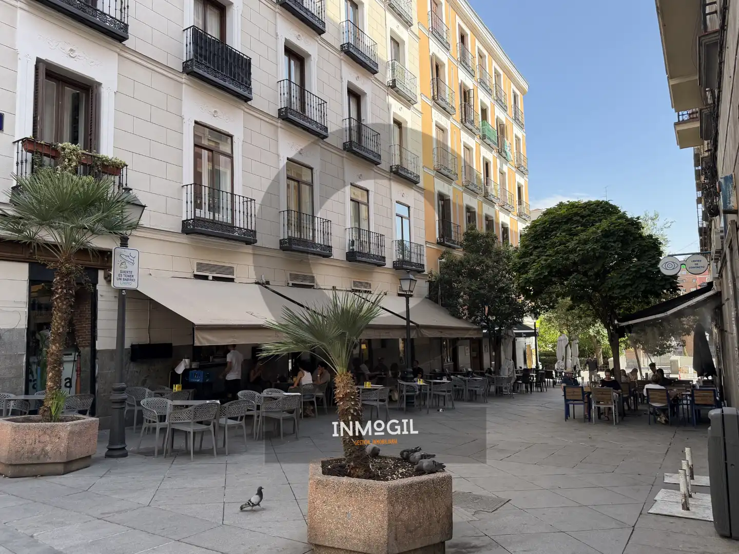 Exterior view of Study for rent in Madrid  with Air Conditioner, Heating and Parquet flooring
