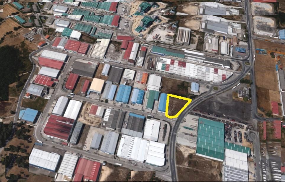 Vista exterior de Nave industrial en venta en San Cibrao das Viñas