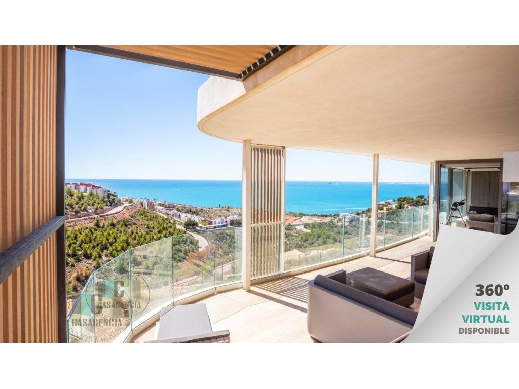 Vista exterior de Àtic en venda en Oropesa del Mar / Orpesa amb Aire condicionat, Terrassa i Forn