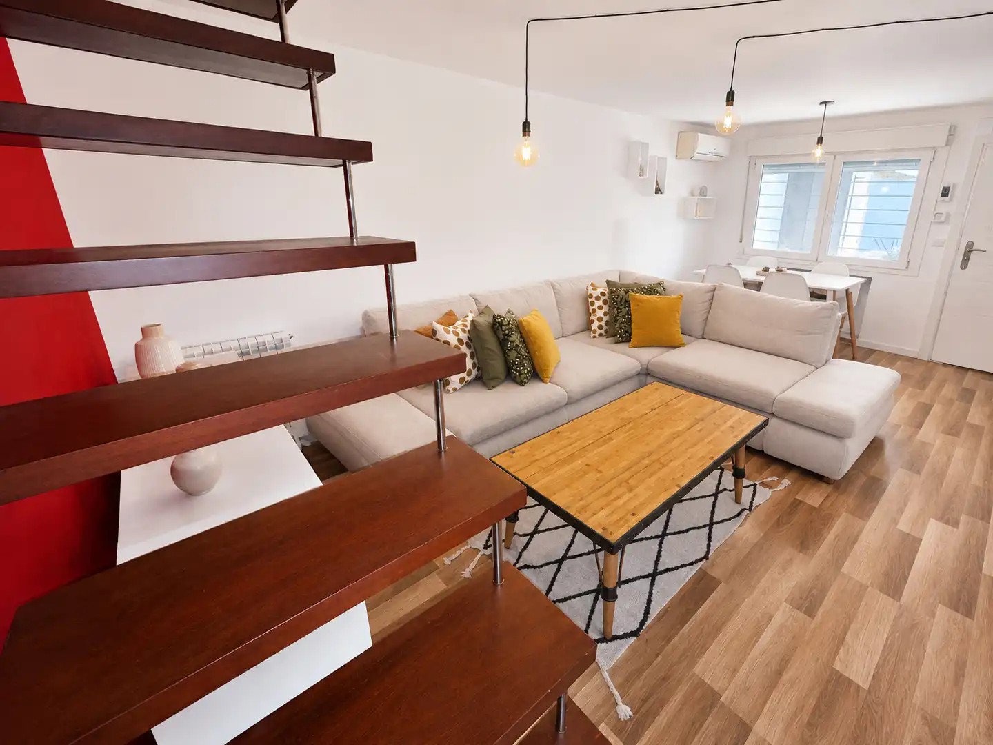 Sala de estar de Dúplex en venta en Madrid con Aire acondicionado, Calefacción y Jardín privado