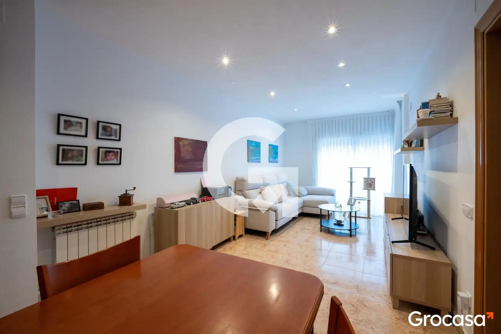 Sala de estar de Piso en venta en Mataró con Aire acondicionado, Calefacción y Trastero