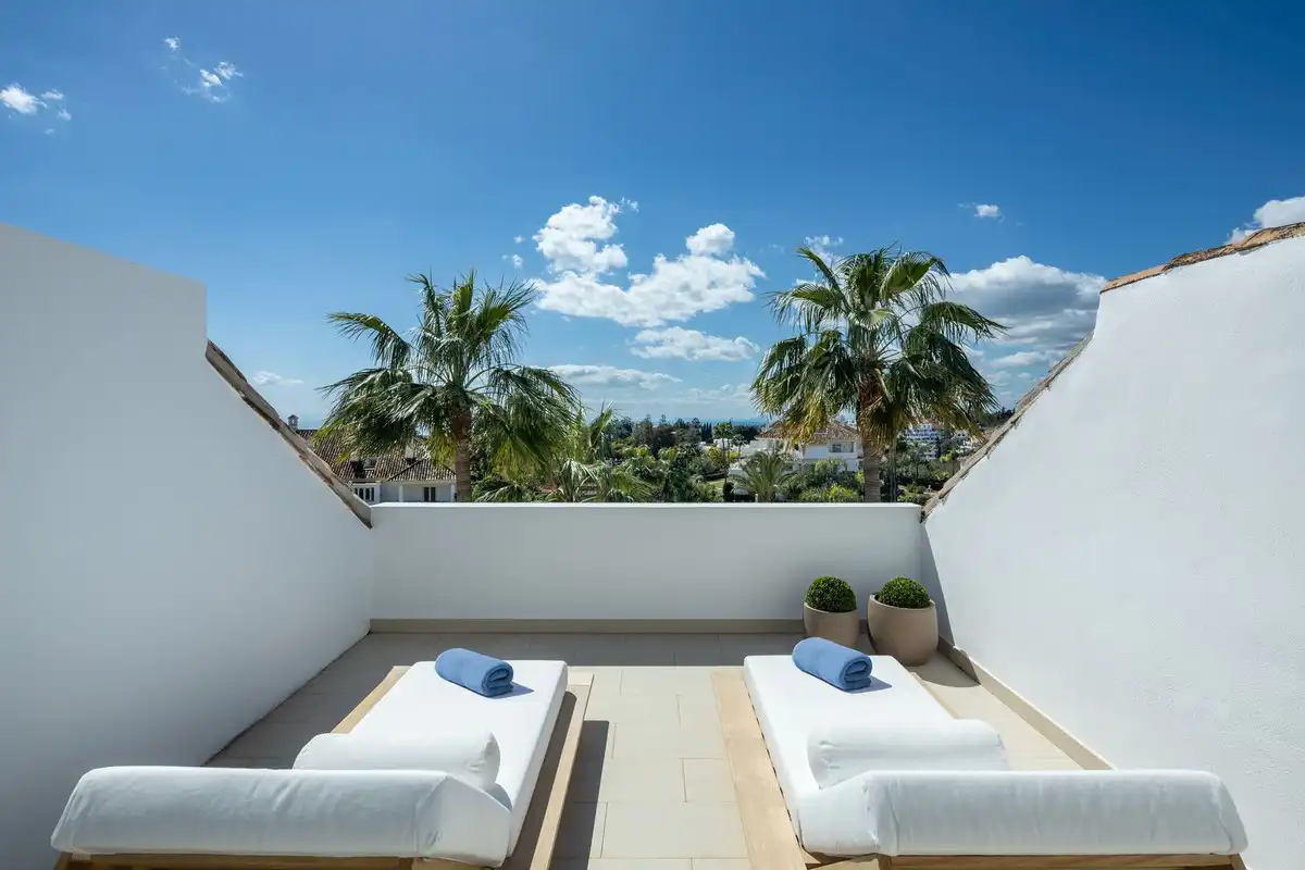 Ático con piscina en venta en Milla de Oro, imagen 16