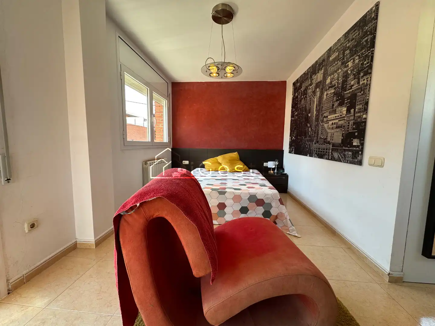 Habitación de Casa adosada en venta en Castellbell i el Vilar con Aire acondicionado, Calefacción y Jardín privado
