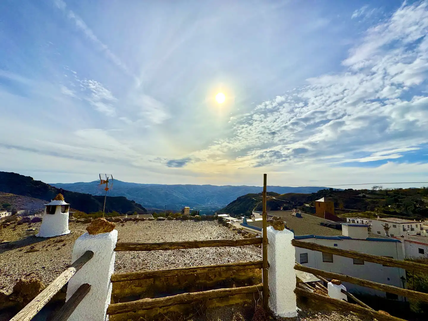 Exterior view of Buildings for sale in Juviles  with Alarm