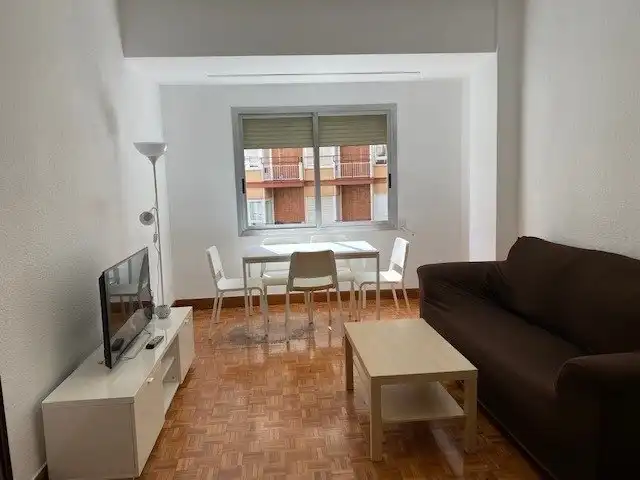 Sala d'estar de Pis de lloguer en Murcia amb Aire condicionat, Calefacció i Parquet