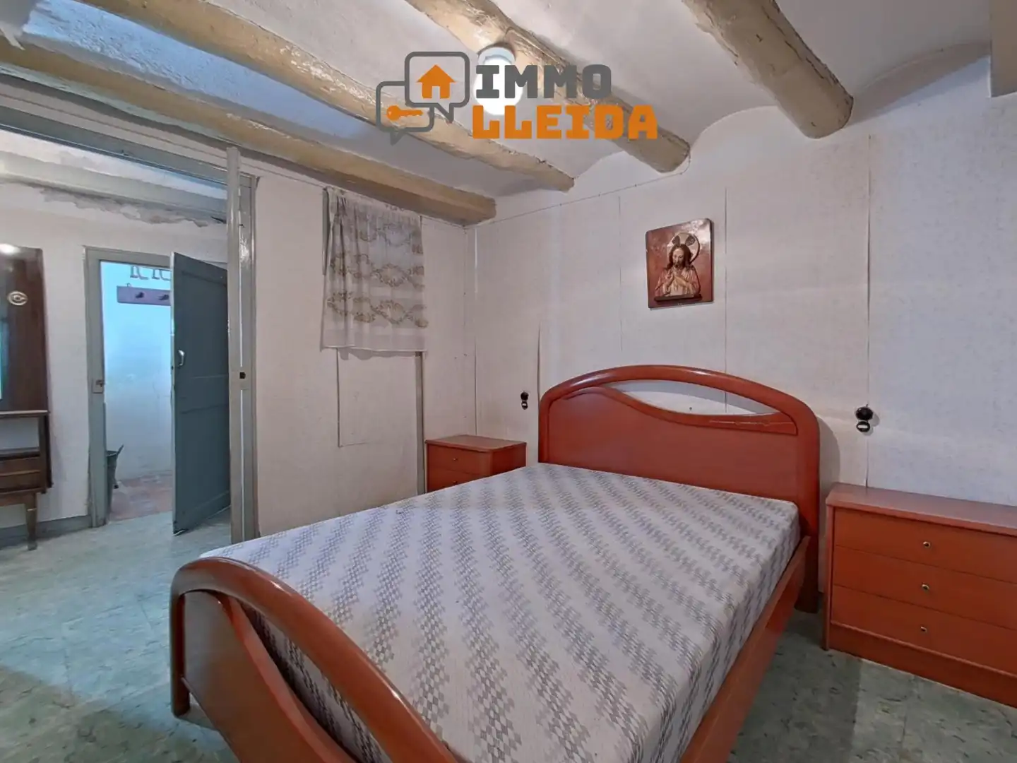 Habitación de Casa adosada en venta en Cervera con Trastero y Amueblado