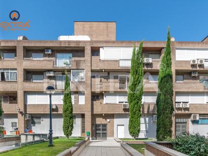 Vista exterior de Pis en venda en  Madrid Capital amb Aire condicionat, Calefacció i Jardí privat