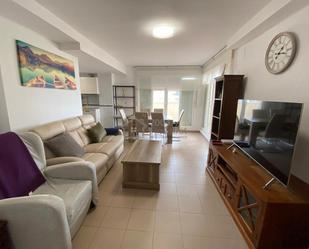 Living room of Flat for sale in Villajoyosa / La Vila Joiosa  with Air Conditioner, Terrace and Furnished