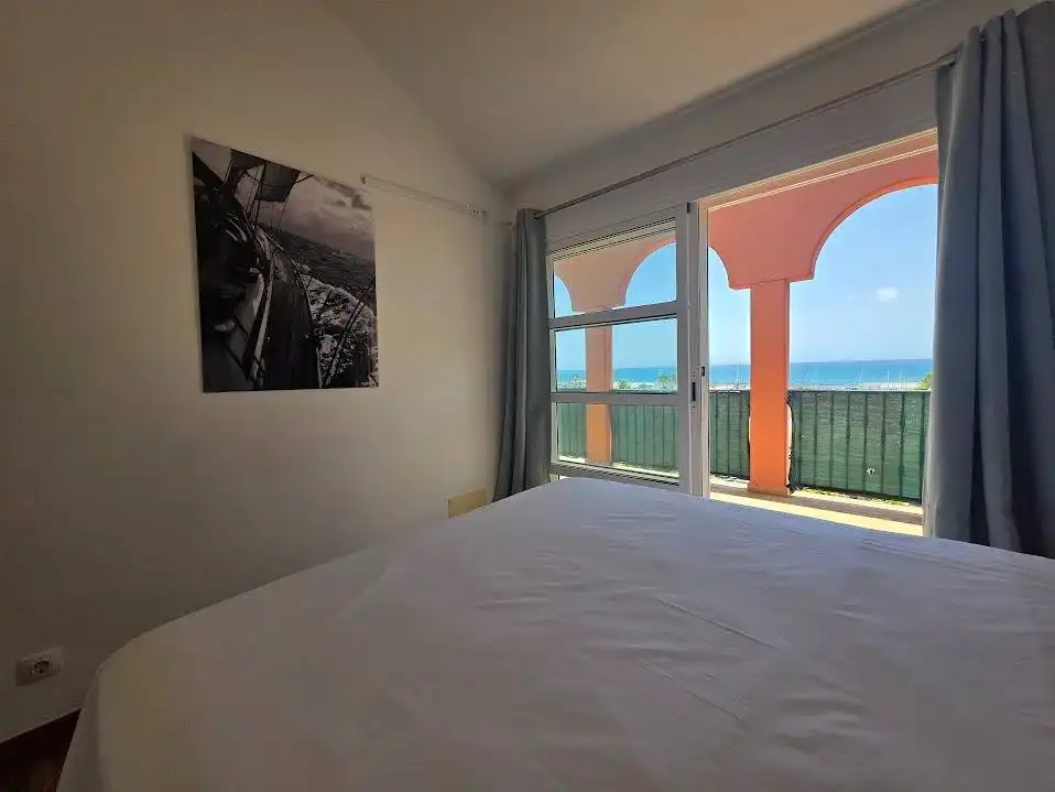 Schlafzimmer von Wohnungen zur Miete in San Bartolomé de Tirajana mit Klimaanlage, Privatgarten und Terrasse