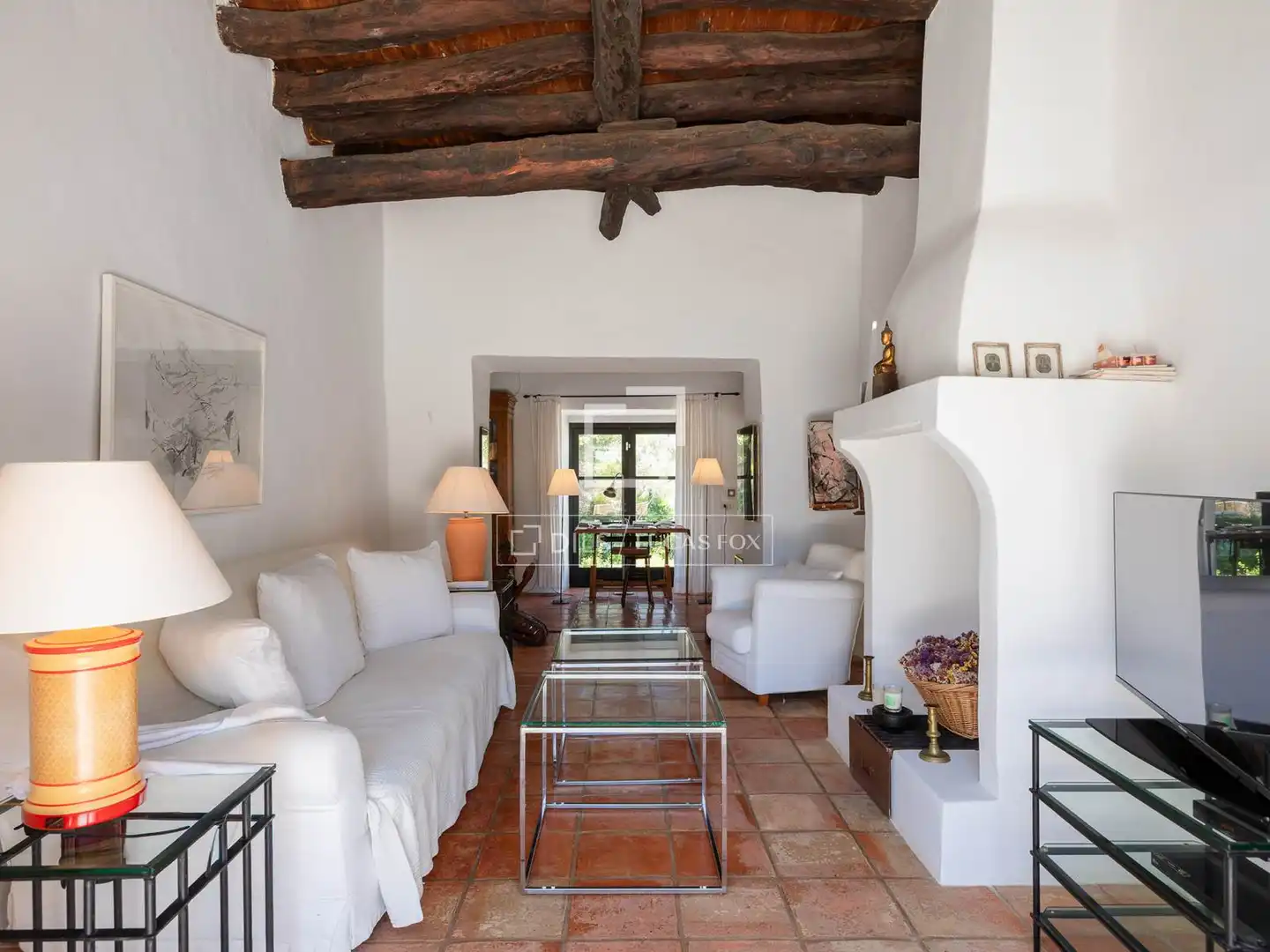 Living room of Country homes for sale in Santa Eulària des Riu  with Furnished