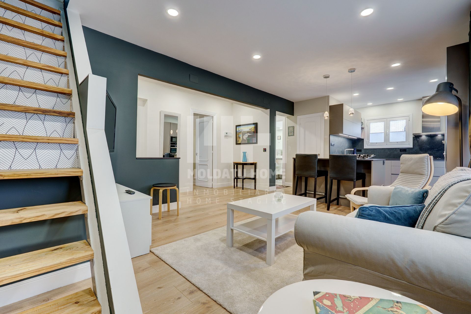 Living room of Flat for sale in Donostia - San Sebastián   with Heating, Terrace and Storage room
