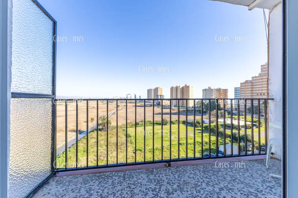 Terraza de Apartamento en venta en La Pobla de Farnals con Terraza, Amueblado y Piscina comunitaria