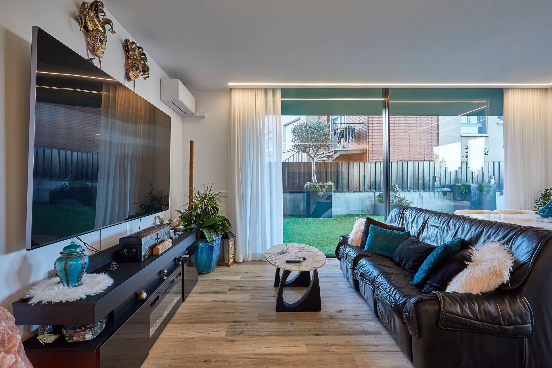 Sala de estar de Planta baja en venta en Taradell con Aire acondicionado, Calefacción y Jardín privado