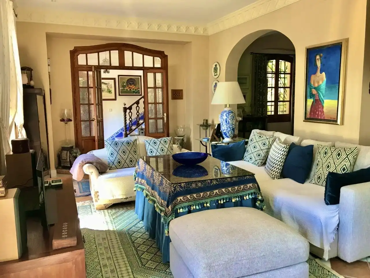 Living room of Houses for sale in Córdoba  with Air Conditioner, Heating and Private garden