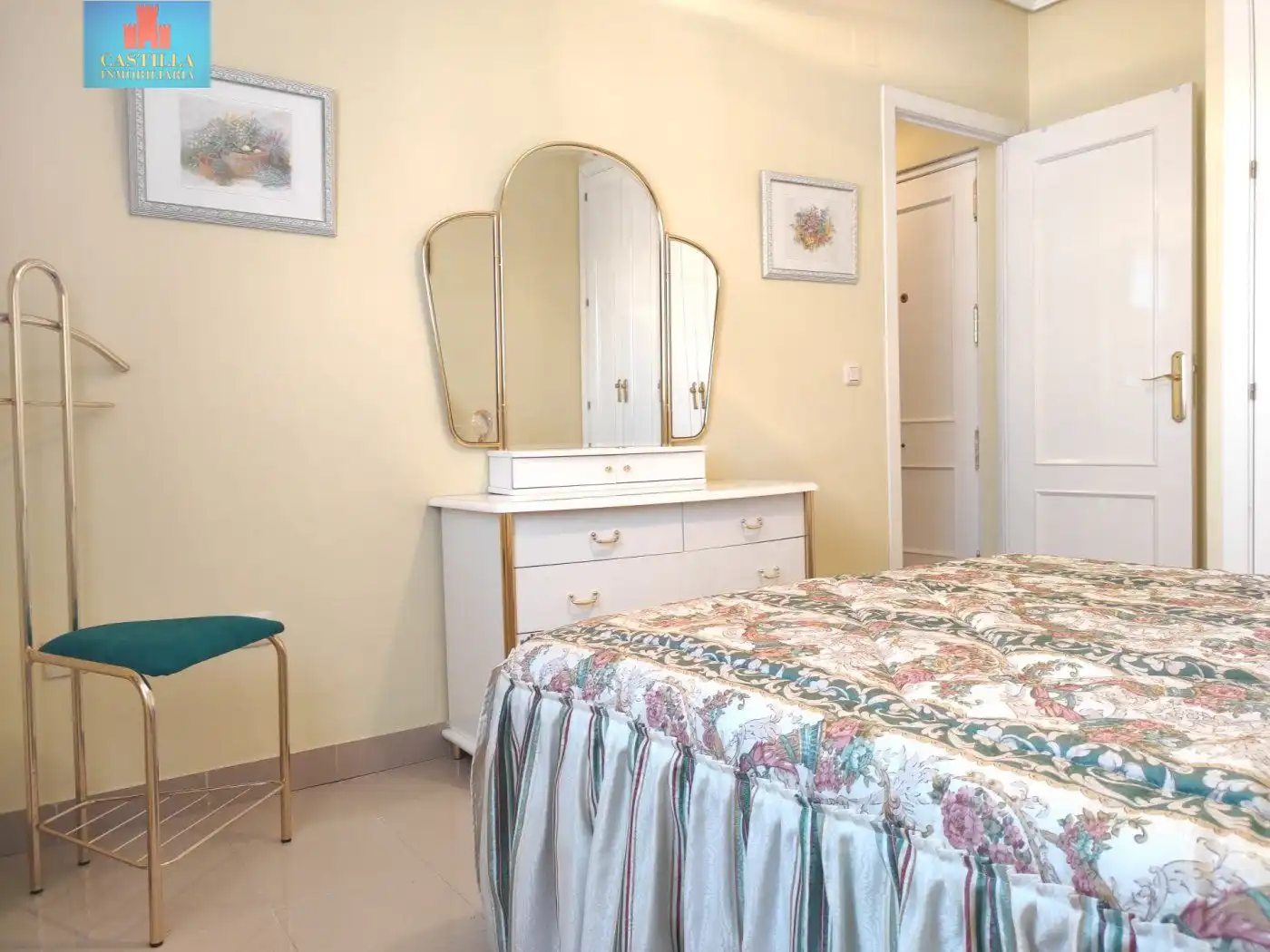 Bedroom of Flat for rent in Ávila  with Heating, Storage room and Furnished