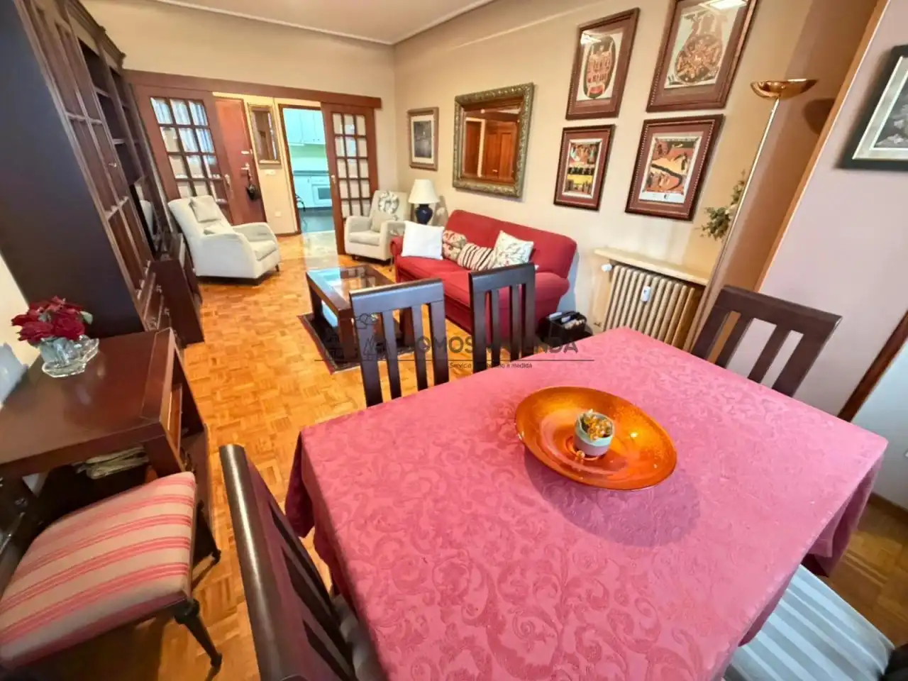 Comedor de Piso de alquiler en Ourense Capital  con Calefacción y Amueblado