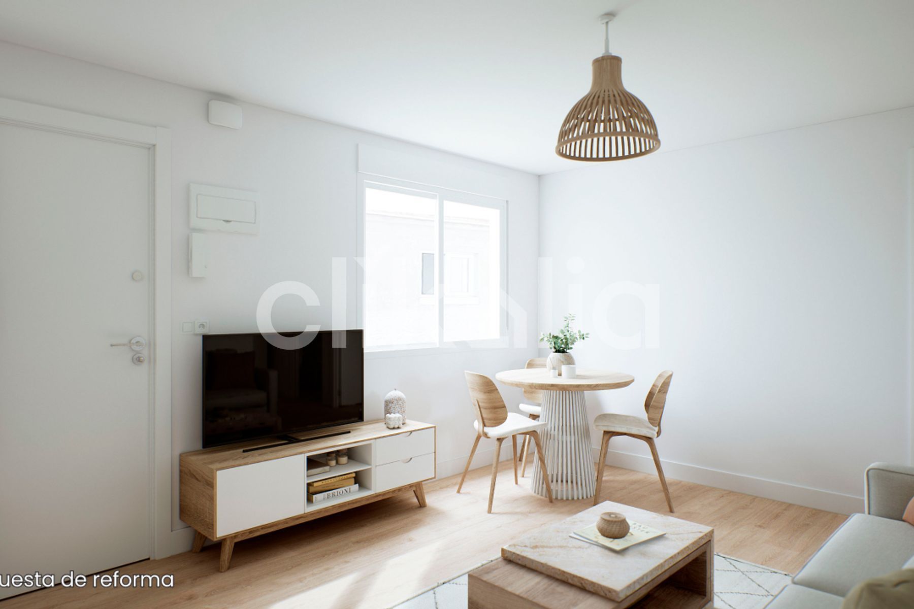 Wohnzimmer von Dachboden zum verkauf in Sant Boi de Llobregat mit Terrasse