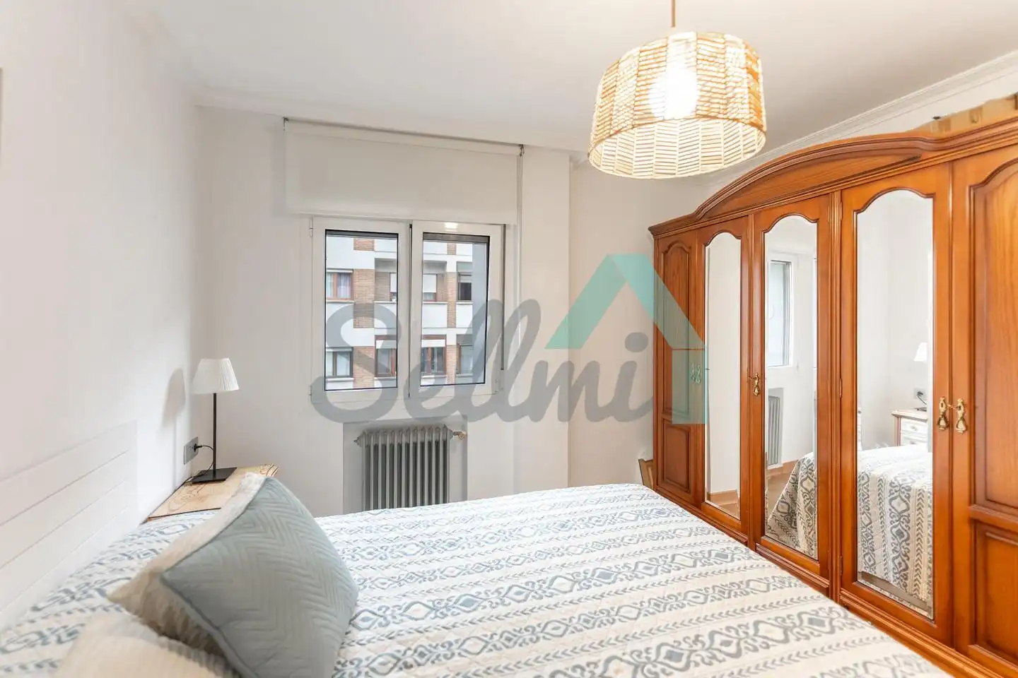 Bedroom of Flat for rent in Siero  with Heating, Terrace and Furnished