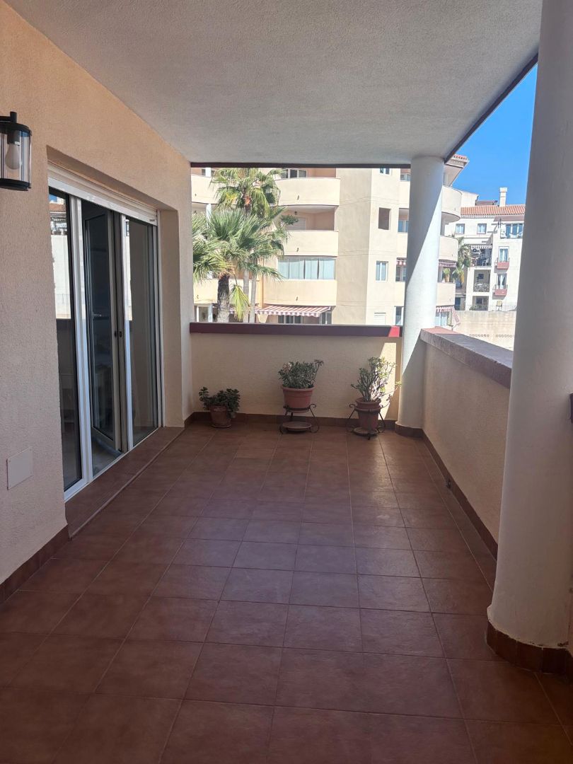Terrace of Apartment to rent in Benalmádena  with Terrace, Furnished and Community pool