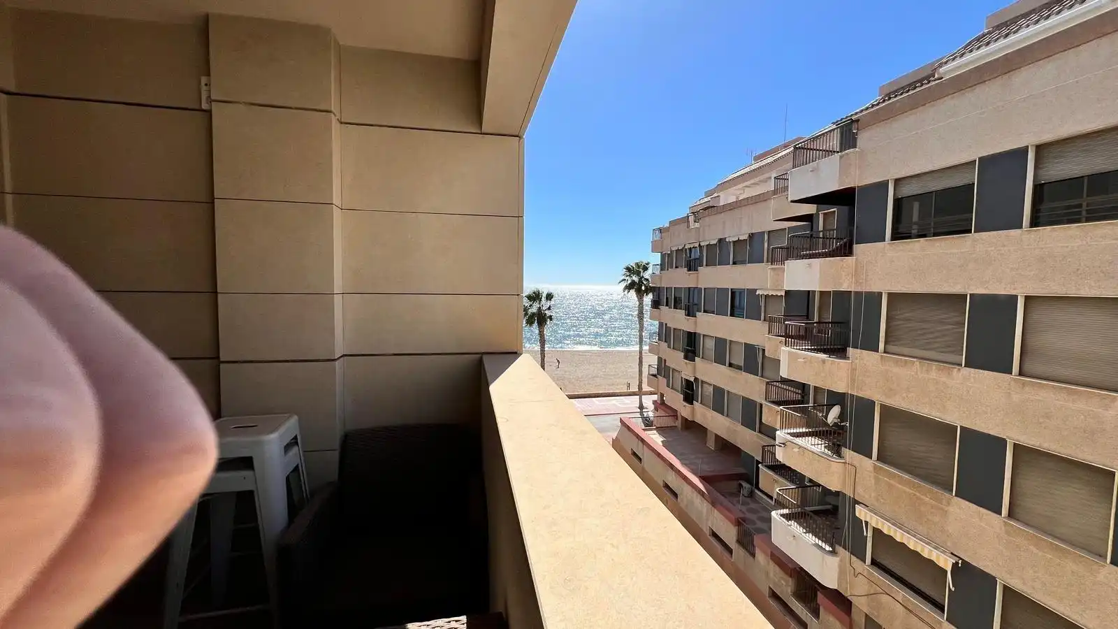 Balcony of Flat for rent in Águilas  with Air Conditioner, Terrace and Furnished