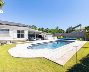 Swimming pool of House or chalet for sale in  Murcia Capital  with Air Conditioner, Heating and Private garden