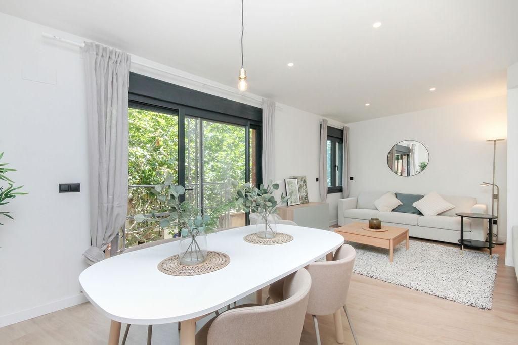 Dining room of Flat for sale in Mataró  with Heating, Parquet flooring and Storage room