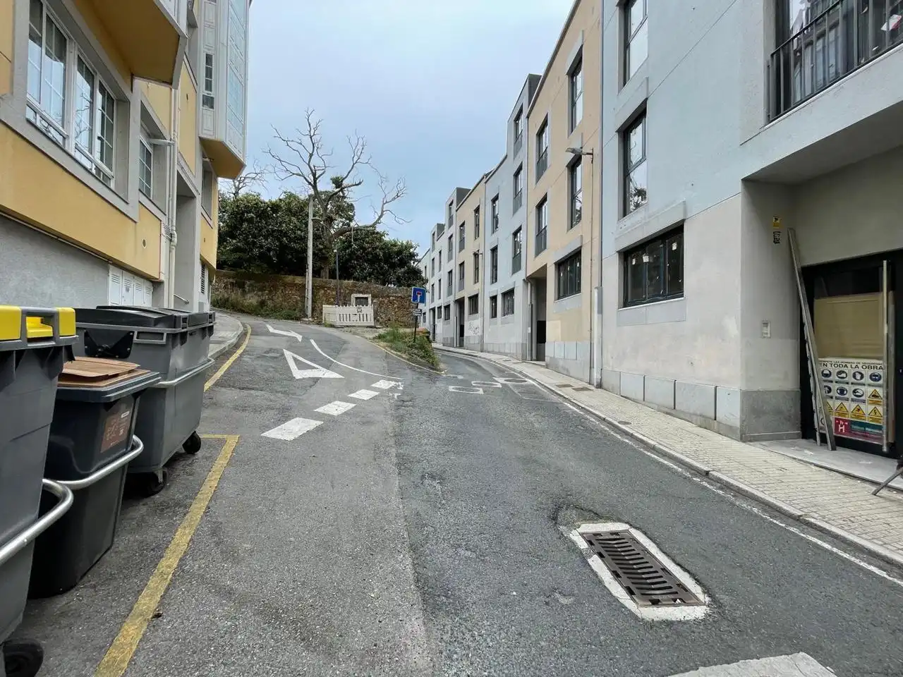 Vista exterior de Planta baja en venta en A Coruña Capital  con Terraza y Trastero