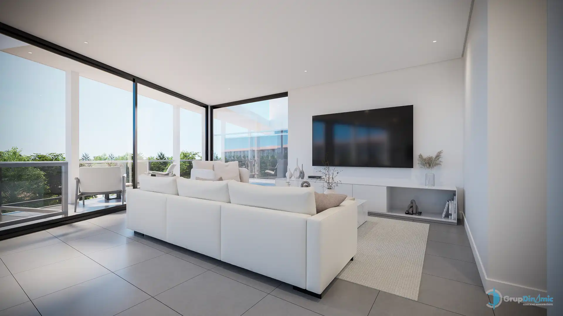 Neubau-Wohnung mit Terrasse zum Verkauf in Carrer de la Font 42I, imagen 2