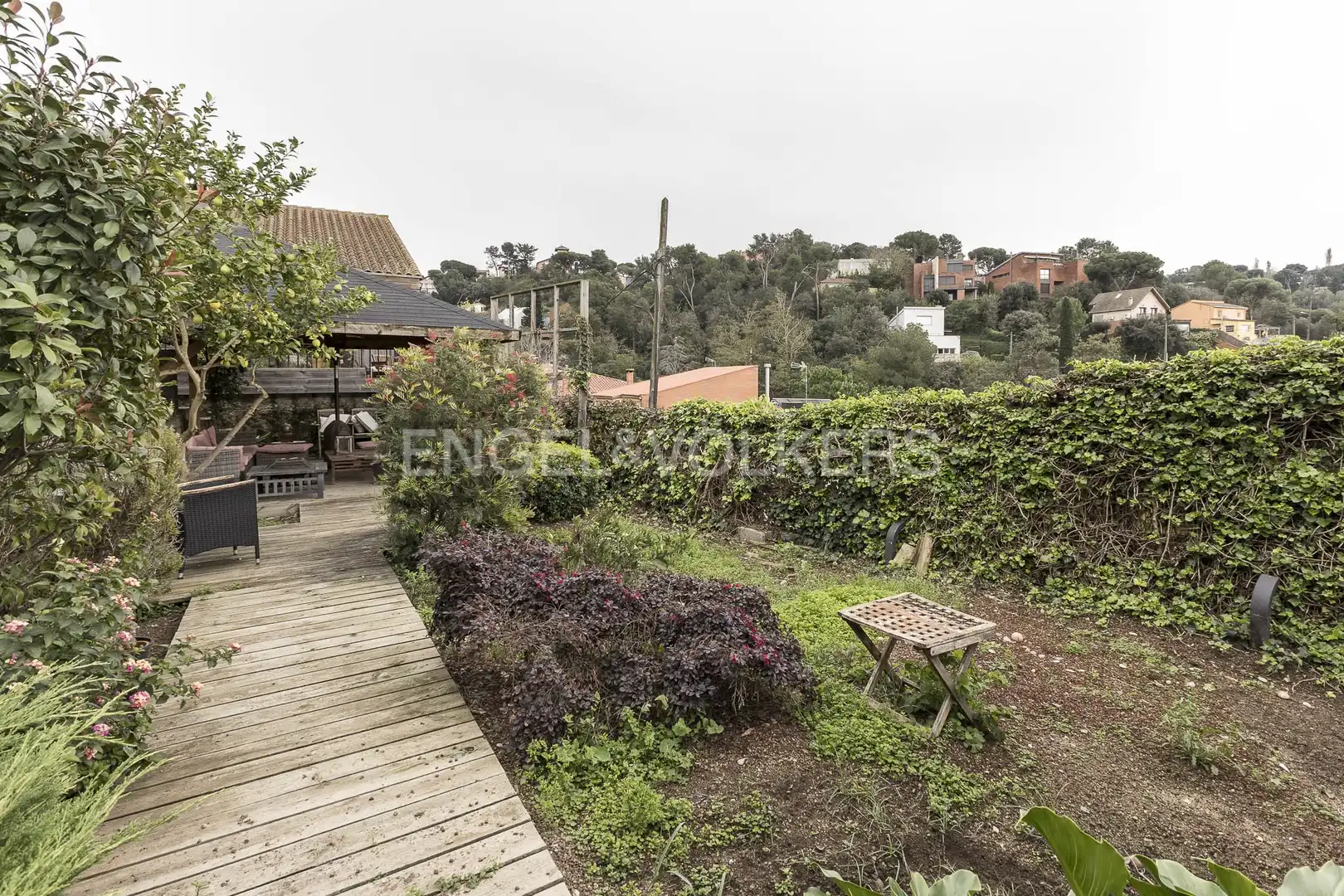 Terraza de Casa o chalet en venta en Barcelona con Aire acondicionado, Calefacción y Jardín privado