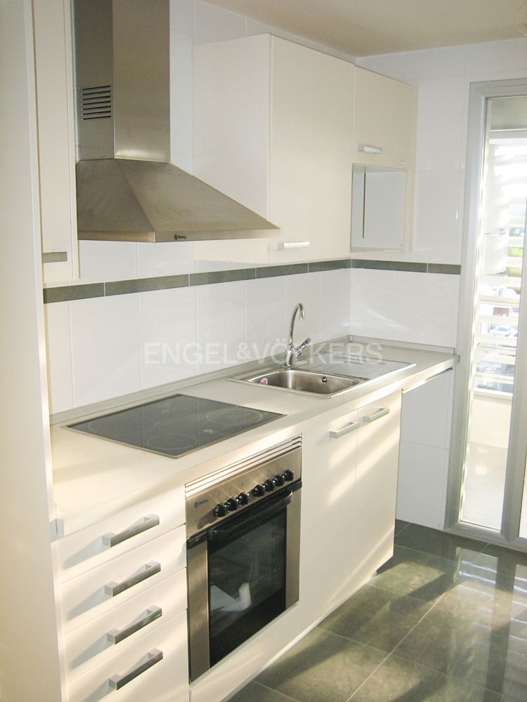 Kitchen of Apartment for sale in Getafe  with Air Conditioner, Heating and Private garden