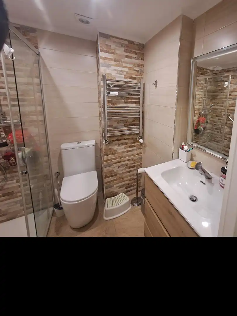 Baño de Apartamento en venta en Vitoria - Gasteiz con Calefacción, Parquet y Terraza