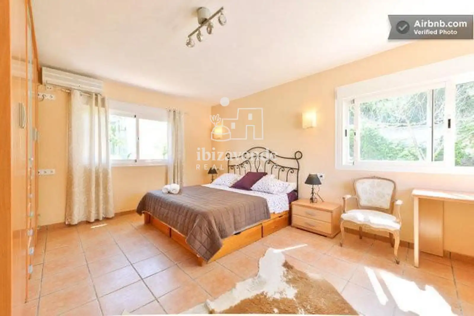 Dormitori de Casa o xalet de lloguer en Sant Josep de sa Talaia amb Aire condicionat, Calefacció i Terrassa