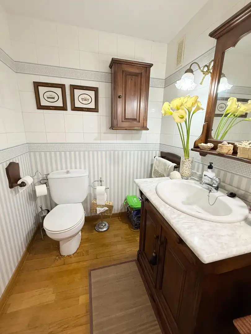 Baño de Casa adosada en venta en Sant Joan d'Alacant con Jardín privado y Piscina comunitaria